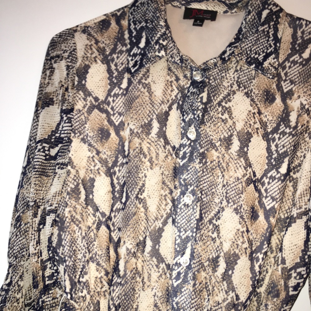 John Meyer snake pattern dress, size 6
